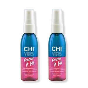 NEW 2x Chi Vibes Know It All Multitasking Hair Protector Travel
